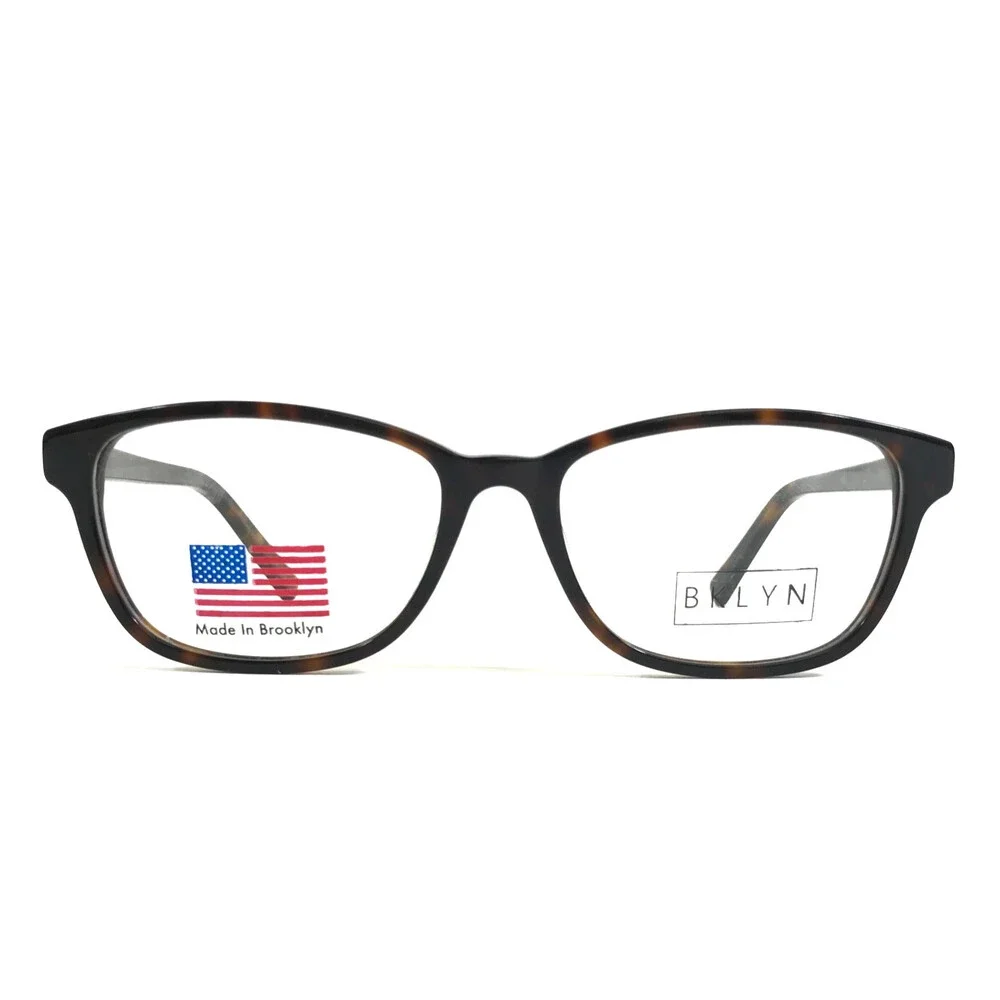 BKLYN Eyeglasses Frames HIGHLAND DTORT Dark Tortoise Cat Eye Full Rim 54-17-143